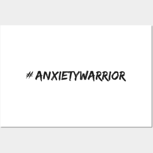 Anxiety Warrior Posters and Art
